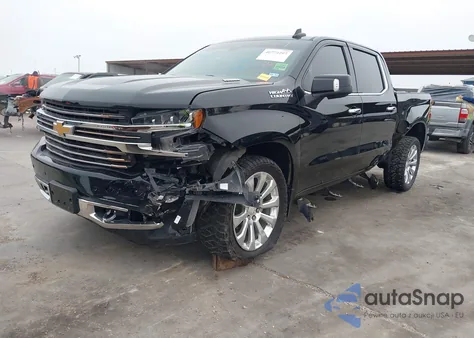2020 Chevrolet Silverado K1500 High Country z USA, uszkodzony, nr VIN 3GCUYHET2LG340102